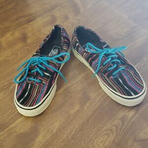 Vans Multicolor Striped Sneakers
